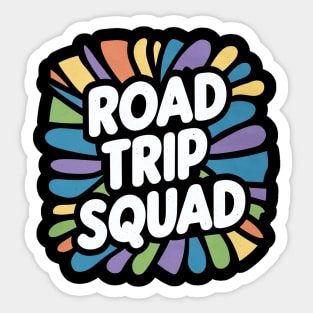 Road Trip Squad Sticker